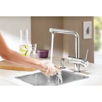 Дозатор для моющего средства Grohe Cosmopolitan 40535000 (хром) - Превью изображения №3 — Интернет-магазин Time-Shop