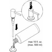 Дозатор для моющего средства Grohe Cosmopolitan 40535000 (хром) - Превью изображения №6 — Интернет-магазин Time-Shop