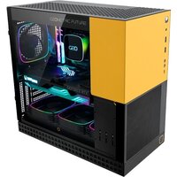 Корпус Geometric Future Model 4 King Arthur (черный/желтый) - Превью изображения №6 — Интернет-магазин Time-Shop