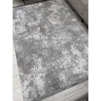 Ковер для жилой комнаты Radjab Carpet Амаль Прямоугольник 0901A 13095RK (2x4, Grey/Grey) - Превью изображения №2 — Интернет-магазин Time-Shop