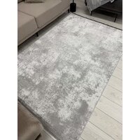 Ковер для жилой комнаты Radjab Carpet Амаль Прямоугольник 0901A 13095RK (2x4, Grey/Grey) - Превью изображения №3 — Интернет-магазин Time-Shop