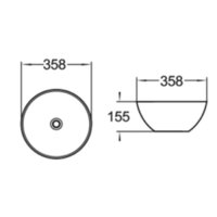 Умывальник SantiLine SL-1040 - Превью изображения №2 — Интернет-магазин Time-Shop