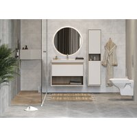  Cersanit Тумба с умывальником Louna 80 + Como 80 - Превью изображения №5 — Интернет-магазин Time-Shop