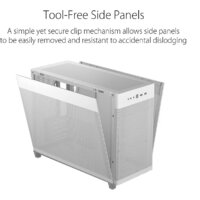 Корпус ASUS Prime AP201 (белый) - Превью изображения №3 — Интернет-магазин Time-Shop