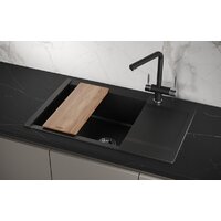 Кухонная мойка Granula ES-7807 (турмалин) - Превью изображения №3 — Интернет-магазин Time-Shop