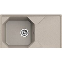 Кухонная мойка GranFest GF-U-840L (песочный) - Превью изображения №2 — Интернет-магазин Time-Shop