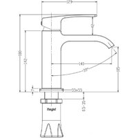 Смеситель Raglo R02.10.06 - Превью изображения №2 — Интернет-магазин Time-Shop