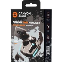 Наушники Canyon Doublebee GTWS-2 (черный) - Превью изображения №6 — Интернет-магазин Time-Shop