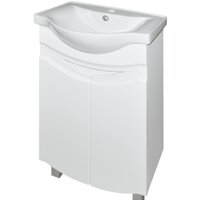 Гамма Тумба 21 оф8/1 У-45 с умывальником Базик-7045 (улыбка)