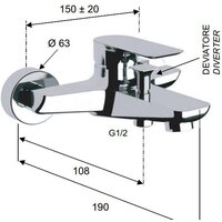 Смеситель Remer Infinity I 05 - Превью изображения №2 — Интернет-магазин Time-Shop
