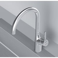 Смеситель AM.PM Spike F9S07000 (хром) - Превью изображения №4 — Интернет-магазин Time-Shop