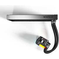 Система жидкостного охлаждения для процессора Montech HyperFlow ARGB 240 (черный) - Превью изображения №4 — Интернет-магазин Time-Shop