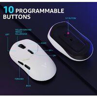 Игровая мышь Rapoo VT1 Pro Max (белый) - Превью изображения №8 — Интернет-магазин Time-Shop