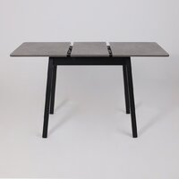 Кухонный стол Мамадома Tirk radial-94 раздвижной 94-126х64 (дымчатая керамика/черный) - Превью изображения №21 — Интернет-магазин Time-Shop