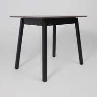 Кухонный стол Мамадома Tirk radial-94 раздвижной 94-126х64 (дымчатая керамика/черный) - Превью изображения №7 — Интернет-магазин Time-Shop