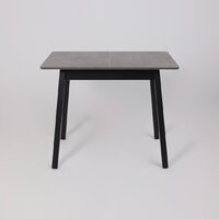 Кухонный стол Мамадома Tirk radial-94 раздвижной 94-126х64 (дымчатая керамика/черный) - Превью изображения №18 — Интернет-магазин Time-Shop