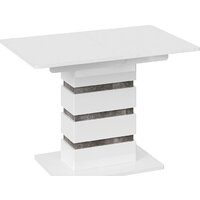 Кухонный стол Трия Мадейра тип 1 (белый глянец/ателье темный) - Превью изображения №5 — Интернет-магазин Time-Shop