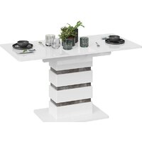 Кухонный стол Трия Мадейра тип 1 (белый глянец/ателье темный) - Превью изображения №4 — Интернет-магазин Time-Shop