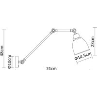 Бра Arte Lamp A2055AP-1AB - Превью изображения №4 — Интернет-магазин Time-Shop