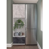 Шкаф-пенал Артём-Мебель 600мм СН-114.147 (ДСП бетон спаркс лайт/бетон спаркс) - Превью изображения №4 — Интернет-магазин Time-Shop