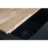 Кухонная мойка Berg Hobart BRQ1911BK - Превью изображения №5 — Интернет-магазин Time-Shop