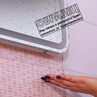  Пекам Зеркало Ring 1 80x80 ring1-80x80d (с подсветкой и сенсором на взмах руки) - Превью изображения №3 — Интернет-магазин Time-Shop