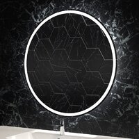  Пекам Зеркало Ring 1 80x80 ring1-80x80d (с подсветкой и сенсором на взмах руки) - Превью изображения №6 — Интернет-магазин Time-Shop