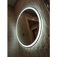  Пекам Зеркало Ring 1 80x80 ring1-80x80d (с подсветкой и сенсором на взмах руки) - Превью изображения №8 — Интернет-магазин Time-Shop