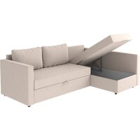 Угловой диван Mio Tesoro Тилаус длинный подлокотник (Сream) - Превью изображения №3 — Интернет-магазин Time-Shop