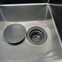 Кухонная мойка Roxen Simple 560220-70B PVD графит (с коландером и дозатором) - Превью изображения №9 — Интернет-магазин Time-Shop