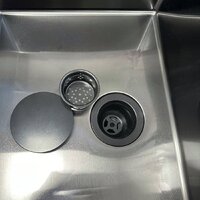 Кухонная мойка Roxen Simple 560220-70B PVD графит (с коландером и дозатором) - Превью изображения №8 — Интернет-магазин Time-Shop