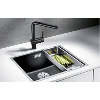 Кухонная мойка Blanco Subline 500-IF SteelFrame (антрацит) - Превью изображения №2 — Интернет-магазин Time-Shop