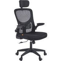 Офисное кресло CHAIRMAN CH633 (ткань, черный пластик/черный) - Превью изображения №3 — Интернет-магазин Time-Shop