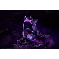 Наушники Razer Kraken Kitty V2 Pokemon Gengar Edition - Превью изображения №6 — Интернет-магазин Time-Shop