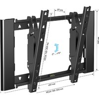 Кронштейн для телевизора Holder LCD-T3929 (черный) - Превью изображения №3 — Интернет-магазин Time-Shop