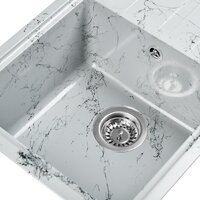 Кухонная мойка Wisent WB15-16 (с сифоном GER013) - Превью изображения №3 — Интернет-магазин Time-Shop