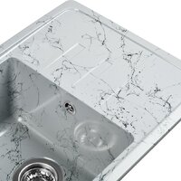 Кухонная мойка Wisent WB15-16 (с сифоном GER013) - Превью изображения №4 — Интернет-магазин Time-Shop