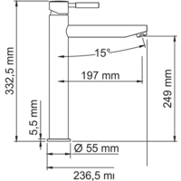 Смеситель Wasserkraft Main 4103H - Превью изображения №3 — Интернет-магазин Time-Shop