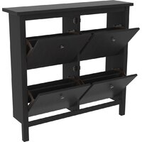 Тумба для обуви ММЦ Кантри 04 (блэк) - Превью изображения №2 — Интернет-магазин Time-Shop