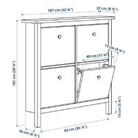 Тумба для обуви ММЦ Кантри 04 (блэк) - Превью изображения №3 — Интернет-магазин Time-Shop