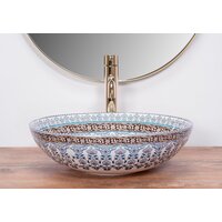 Умывальник Rea Arte (голубой) - Превью изображения №2 — Интернет-магазин Time-Shop