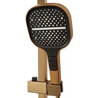 Душевая система  Hansberge H5070 (золото матовый) - Превью изображения №6 — Интернет-магазин Time-Shop