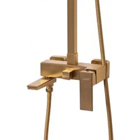 Душевая система  Hansberge H5070 (золото матовый) - Превью изображения №3 — Интернет-магазин Time-Shop