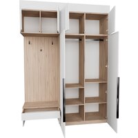 Стенка Рэйгрупп Рэй P245-B4-1-EB В4-1 (дуб элисон/белый премиум) - Превью изображения №2 — Интернет-магазин Time-Shop