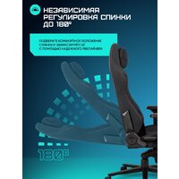 Игровое (геймерское) кресло Brave AF-3 (Hawk Black) - Превью изображения №3 — Интернет-магазин Time-Shop