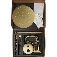 Душевая система  Filarete Roun FL1023 (матовое золото) - Превью изображения №14 — Интернет-магазин Time-Shop