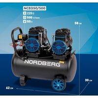 Компрессор Nordberg NCEO50/500 - Превью изображения №2 — Интернет-магазин Time-Shop