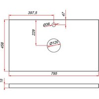  ЗОВ Тумба под умывальник M80LW0LWS-LDSPW (белый) - Превью изображения №5 — Интернет-магазин Time-Shop
