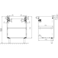  ЗОВ Тумба под умывальник M80LW0LWS-LDSPW (белый) - Превью изображения №6 — Интернет-магазин Time-Shop