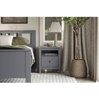 Кровать Mio Tesoro Сага 140x200 2.08.04.060.4 (серый) - Превью изображения №5 — Интернет-магазин Time-Shop